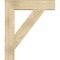 Ekena Millwork Traditional Block Rough Sawn Bracket, Douglas Fir, 6"W x 32"D x 38"H BKT06X32X38TRA05RDF - alternate 2